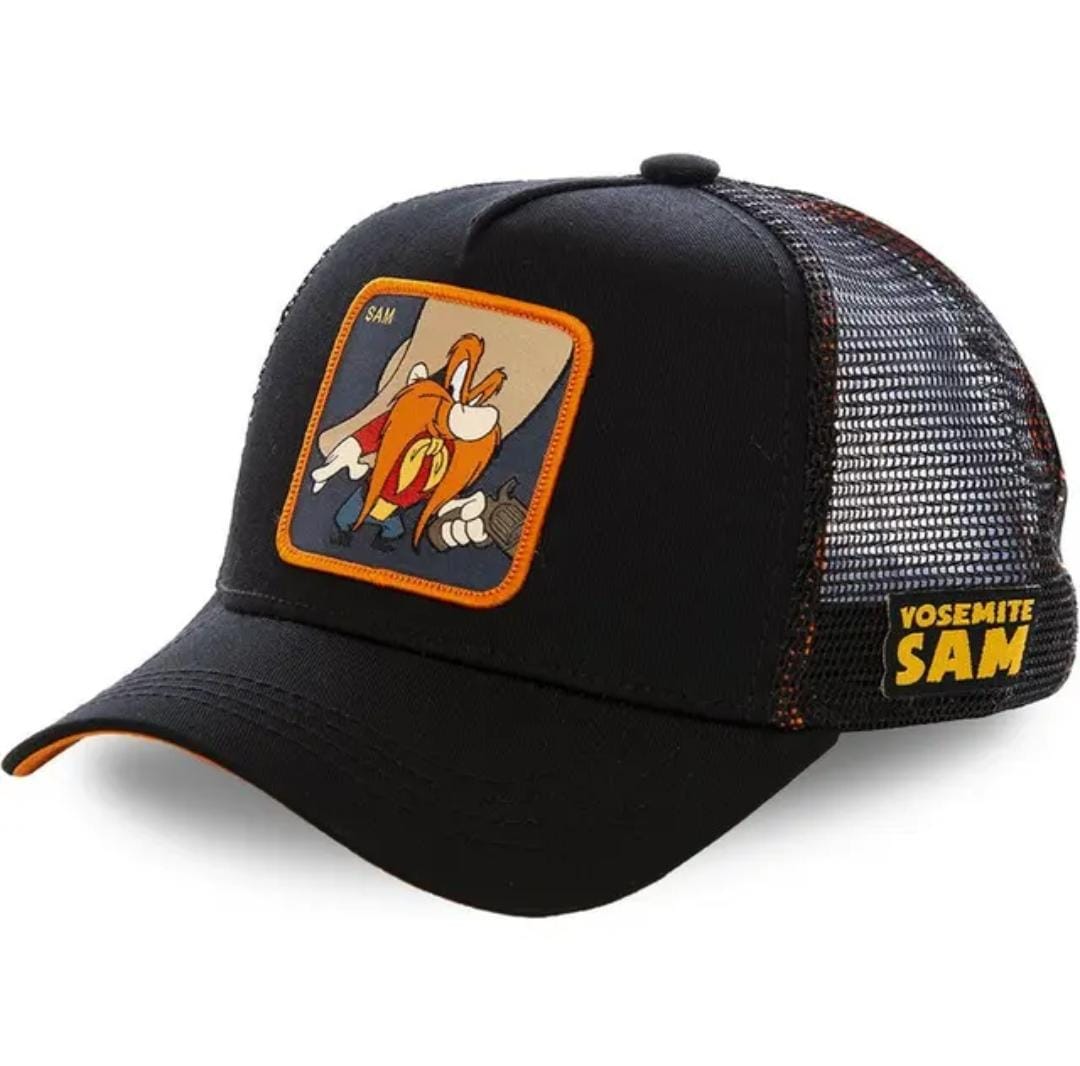 Gorra de béisbol de dibujos animados de Anime Unisex