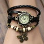 Reloj pulsera de piel sintética de moda para mujer