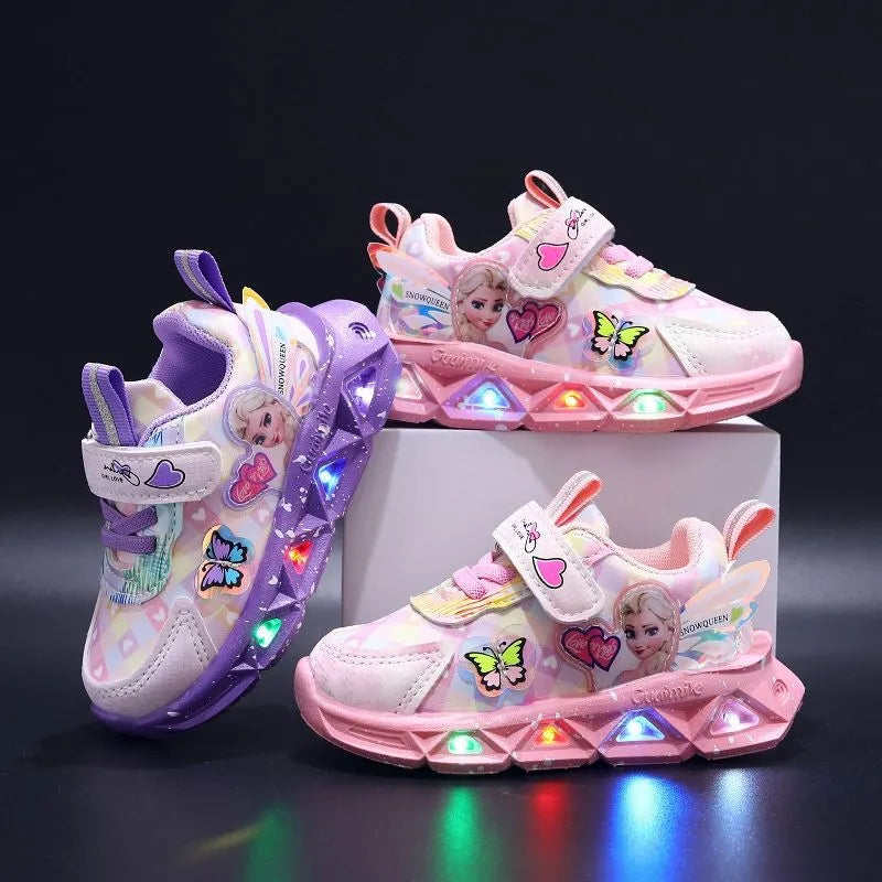 Zapatillas de niña LED de Disney