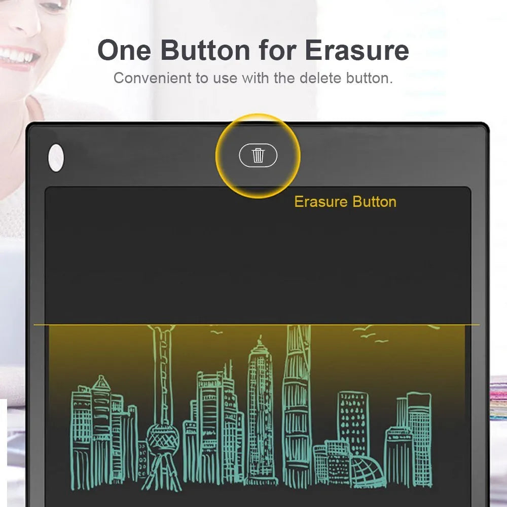 Tablero de escritura LCD de 8,5 pulgadas, juguete de aprendizaje