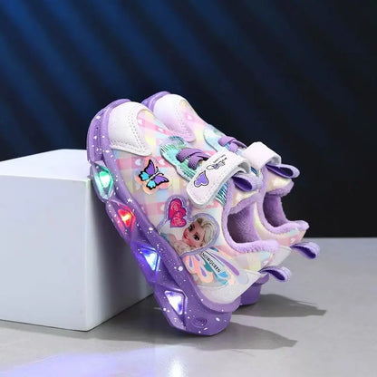 Zapatillas de niña LED de Disney