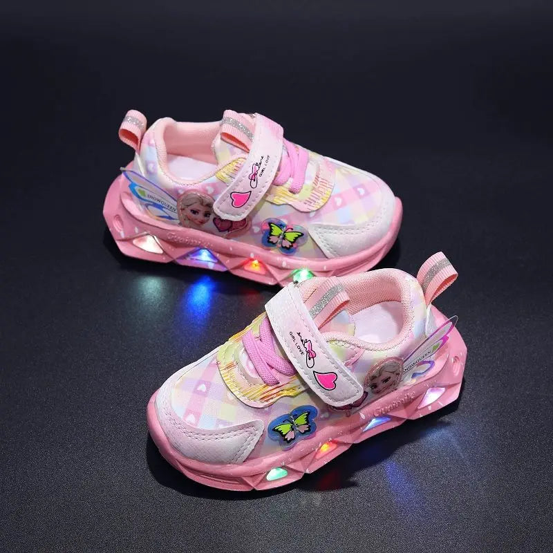 Zapatillas de niña LED de Disney