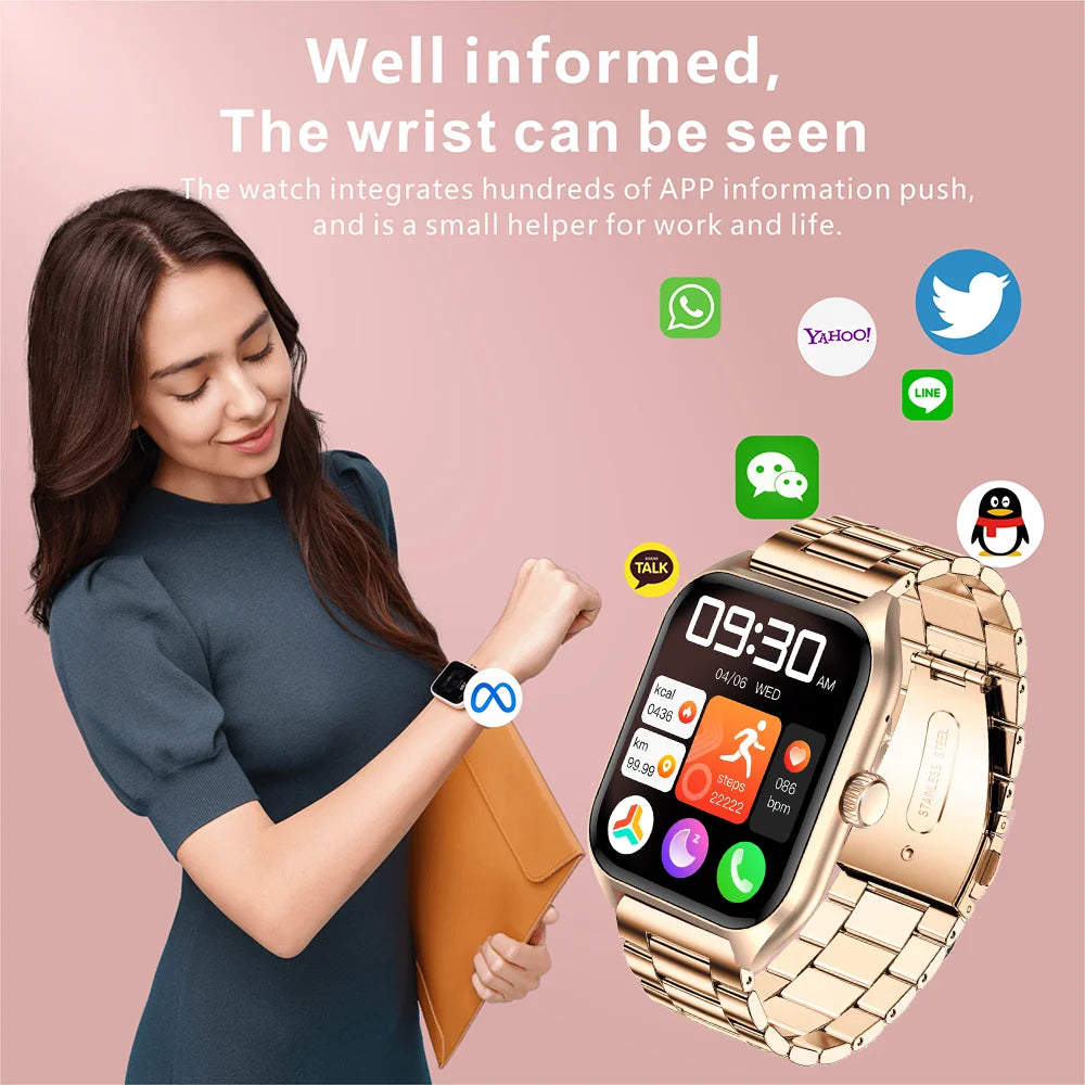 Xiaomi Huawei Mujeres Smartwatch Bluetooth