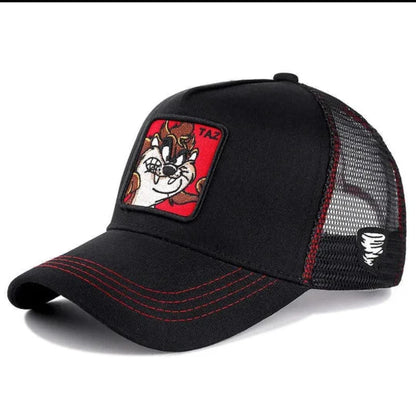 Gorra de béisbol de dibujos animados de Anime Unisex