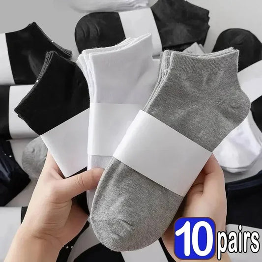 Medias / calcetines tobilleros de algodón para hombre y mujer