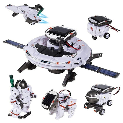 Kit de Robot espacial Convertible 6 en 1 para niños